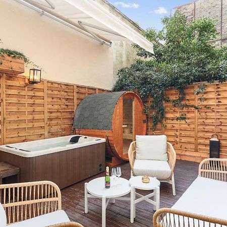 Suite Luxueuse Avec Jardin Prive Sauna Et Jacuzzi Paris Exterior photo