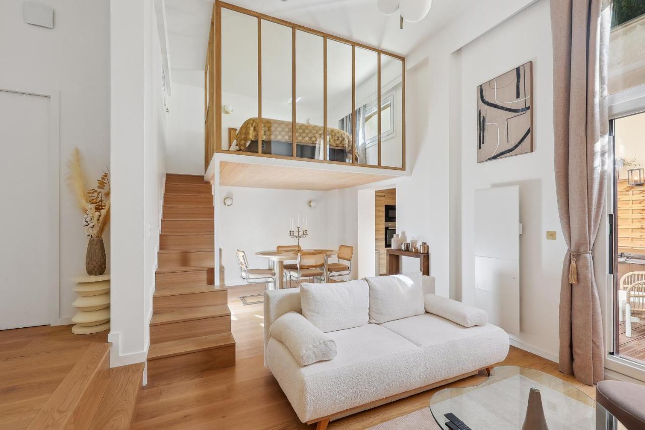 Suite Luxueuse Avec Jardin Prive Sauna Et Jacuzzi Paris Exterior photo