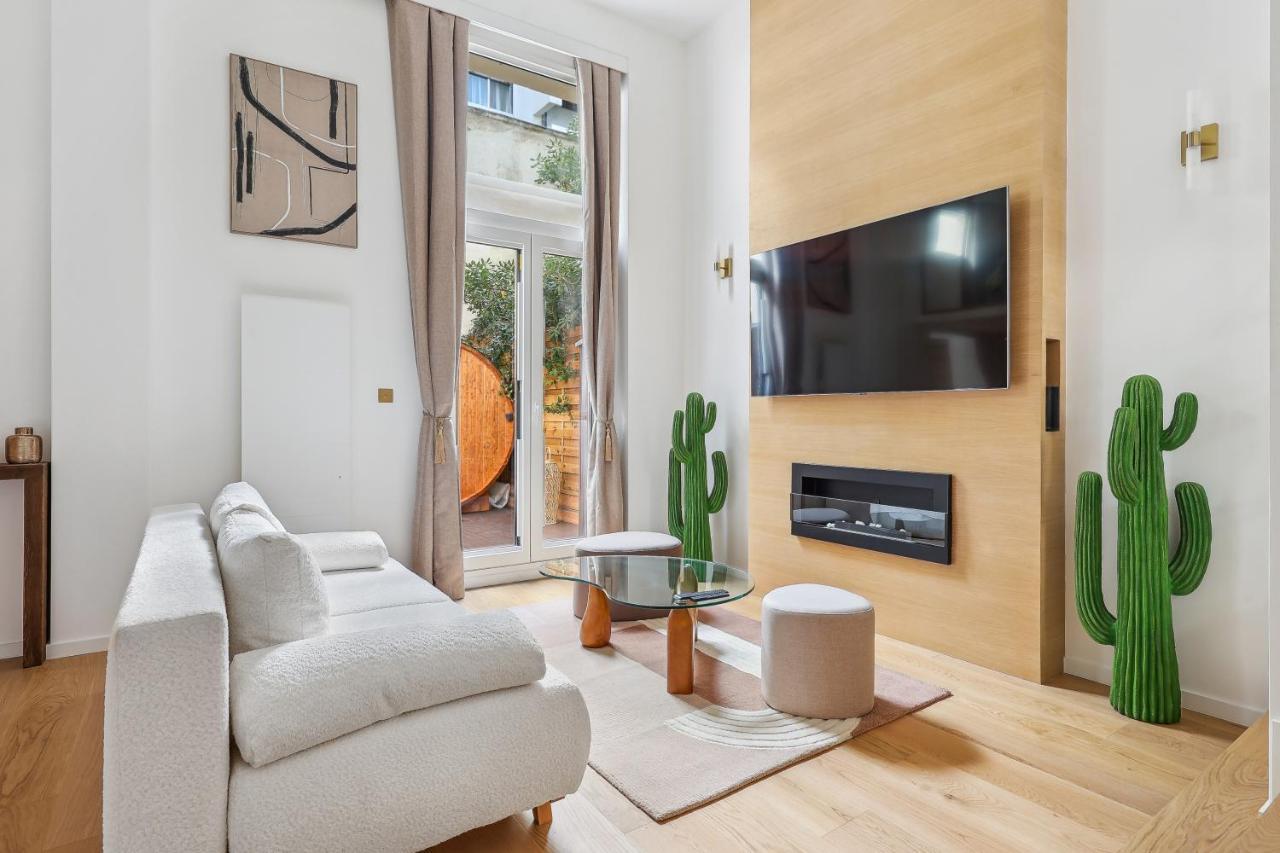 Suite Luxueuse Avec Jardin Prive Sauna Et Jacuzzi Paris Exterior photo